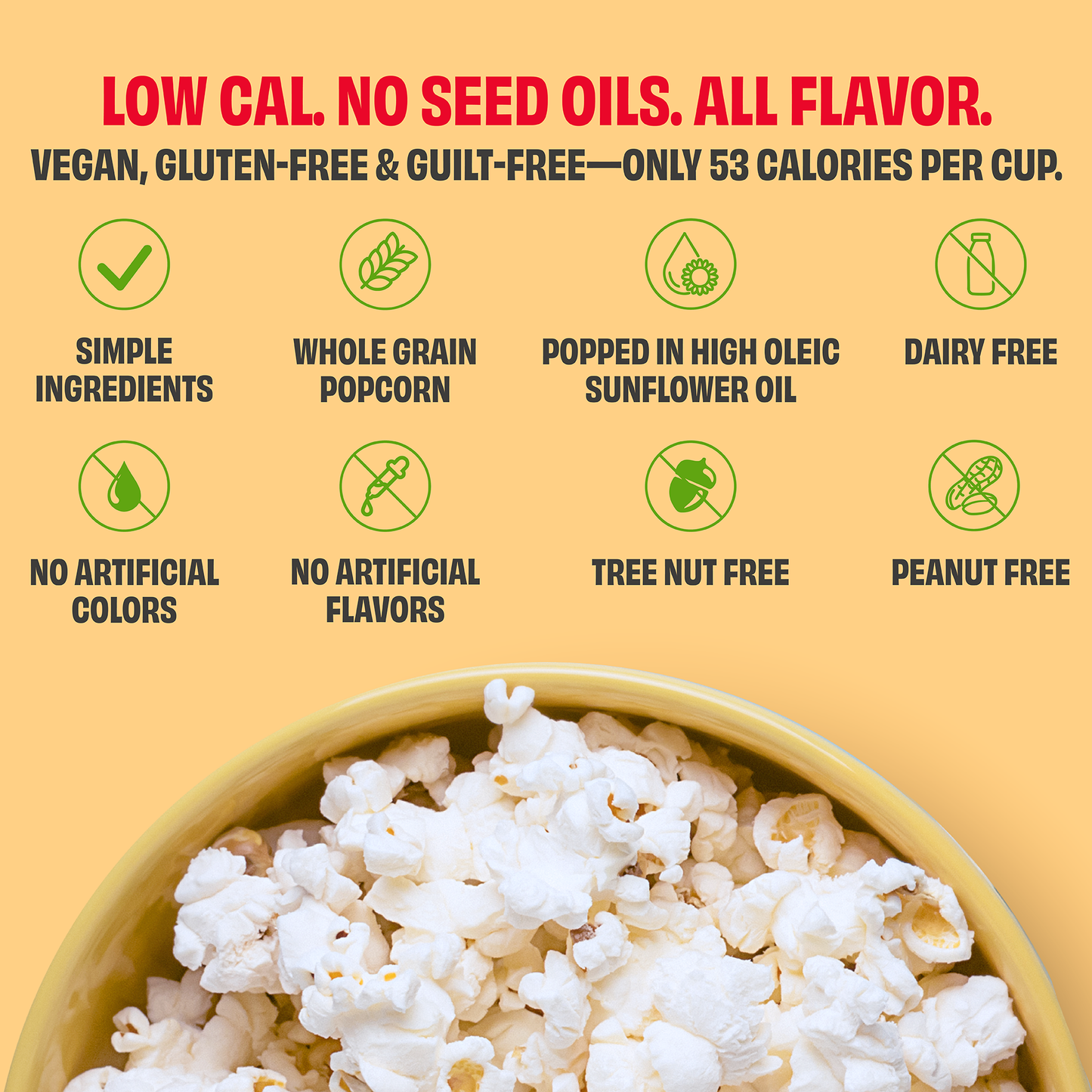 Poptime Movie Theater Butter Popcorn