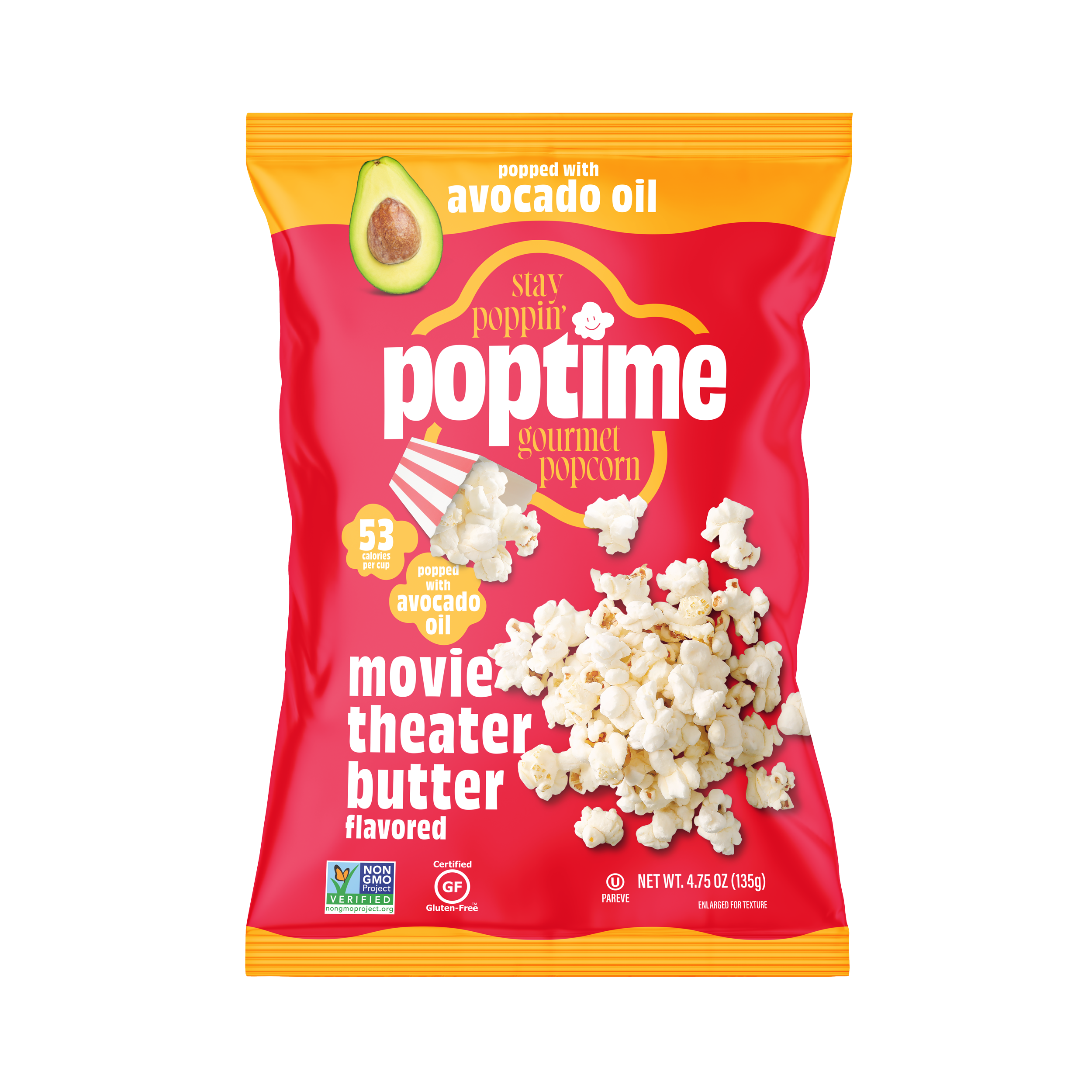 Poptime Movie Theater Butter Popcorn – 4.75oz Bag – Poptime Snacks Poptime Movie Theater Butter Popcorn – 4.75oz Bag – Poptime Snacks