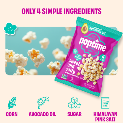 Poptime Sweet & Salty Kettle Corn