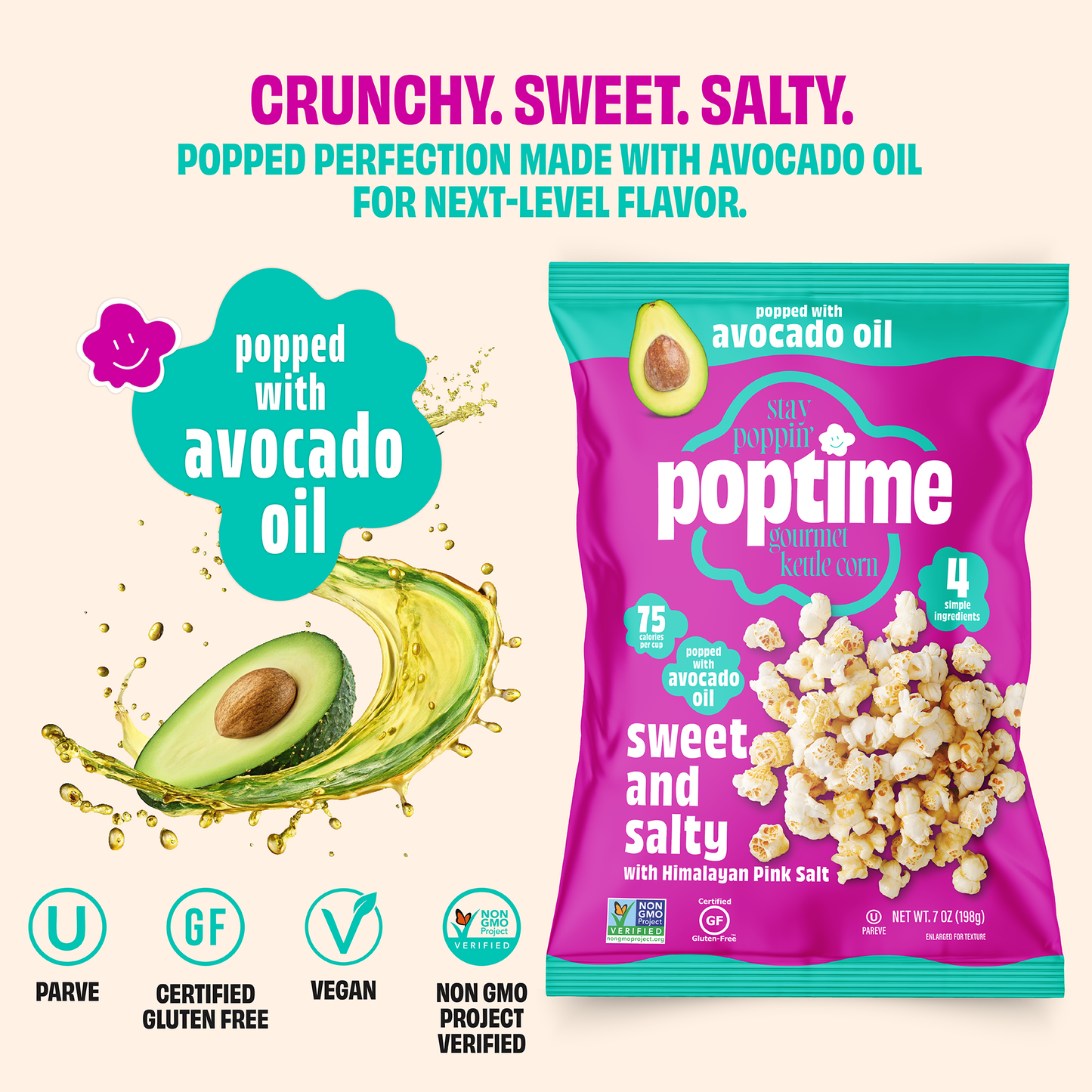 Poptime Sweet & Salty Kettle Corn