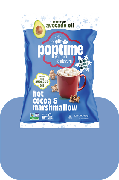 Poptime Hot Cocoa & Marshmallow – Poptime Snacks