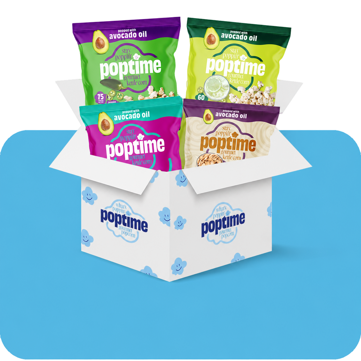 NEW Spicy & Sweet Pack - 4 Bags - 1 Sweet & Spicy Jalapeño, 1 Sweet & Salty, 1 Cinnamon Crunch, 1 Jalapeno Limeade