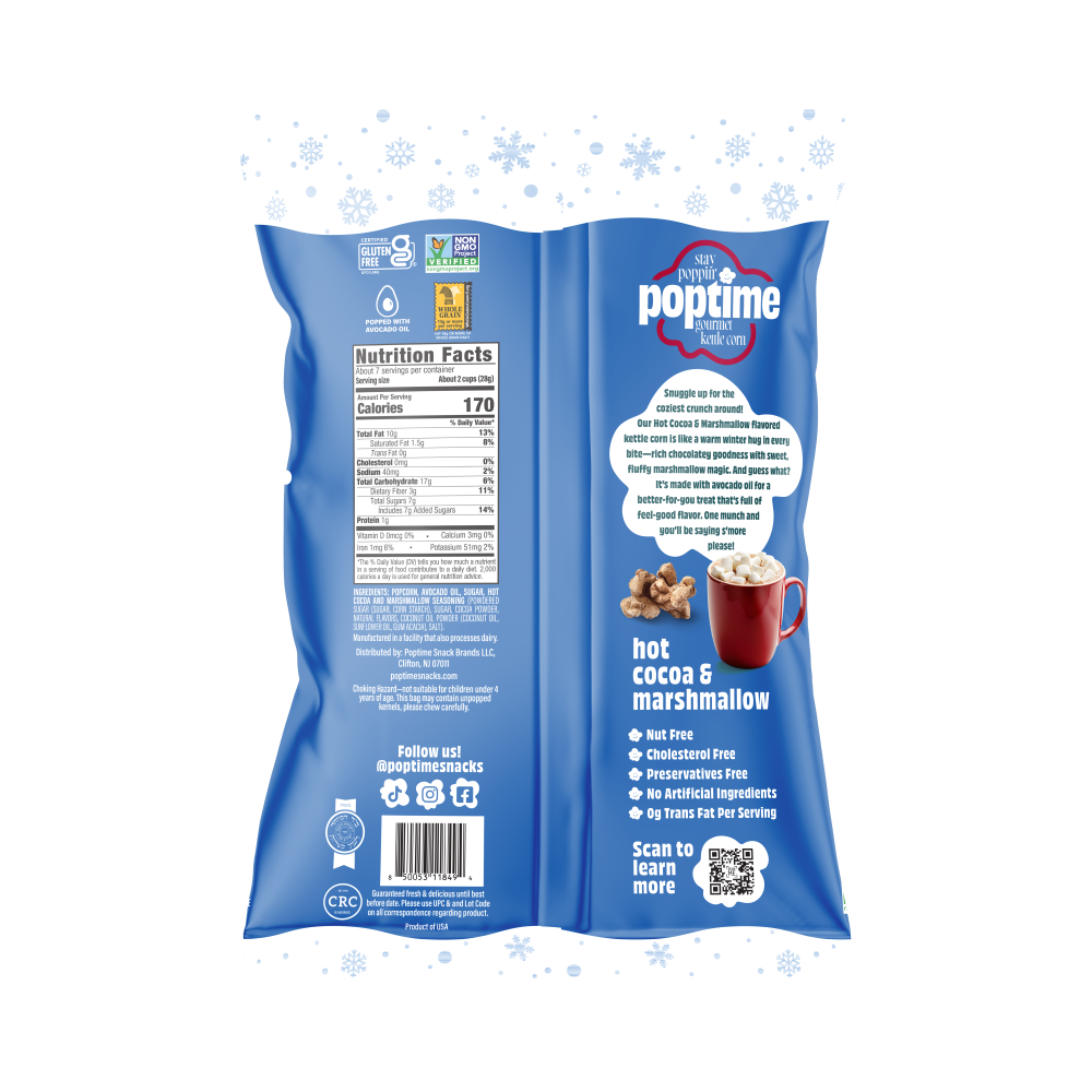 Poptime Hot Cocoa & Marshmallow