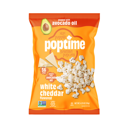 Poptime White Cheddar Popcorn